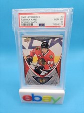 2007-08 Upper Deck Rookie Class Box Set Patrick Kane #3 PSA 10 GEM MT Rookie RC