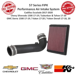 K&N 57 Series FIPK Gen II Air Intake System HDPE Tube For Cadillac, GMC, Chevy - Picture 1 of 12