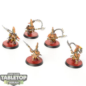 Fyreslayers - 5 x Hearthguard Berzerkers - bemalt - Bild 1 von 1