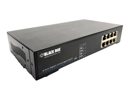Red Black Box - LGB408A-R2 - Conmutador Ethernet Black Box - 8 puertos - Gigabit Foto 1 de 3