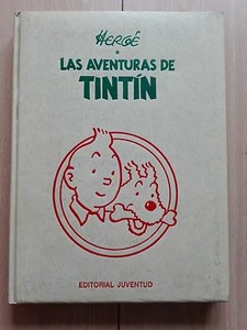 TINTIN – ‘’LAS AVENTURAS DE TINTIN’’ –  VOL. 2 - SPANISH BOOK + FREE BAG - Picture 1 of 8