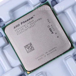 Original AMD Phenom X4 9650 HD9650WCJ4BGH Prozessor 2.3 GHz Quad-Core AM2 Sockel - Afbeelding 1 van 1