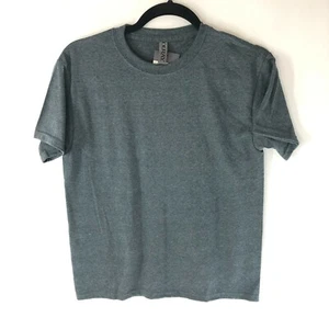Ouray Kids T Shirt Crew Neck Short Sleeve Heathered Gray Basic Size M - Picture 1 of 4