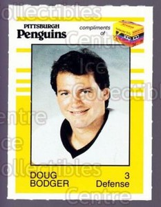 1987-88 Pittsburgh Penguins Kodak #1 Doug Bodger