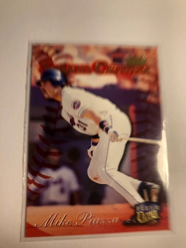 1999 Fleer Ultra Season Crowns Mike Piazza Mets 222 - Image 1 of 1