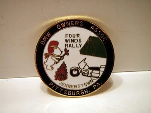 Asociación de Propietarios BMW Retro Snoopy. Pin de solapa. - Imagen 1 de 3