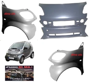KIT PARAURTI PARAFANGHI PARAFANGO ANTERIORE SMART FORTWO 1998-2001 sped gratis - Foto 1 di 1