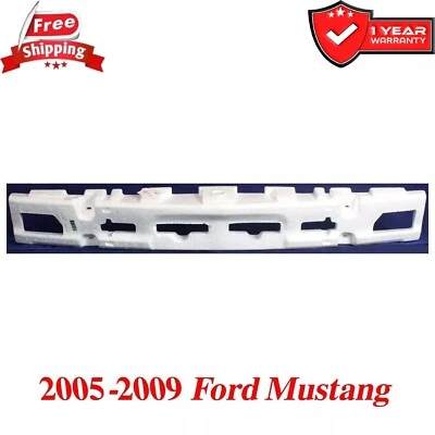 Bumper Absorber Lower Impact Foam Front New For 2005-2009 Ford Mustang Foto 1 de 4