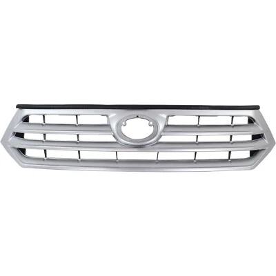For 2011-2013 Toyota Highlander Grille Silver Plastic TO1200346 531010E020 Foto 1 de 4