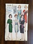 Vintage Vogue Pattern 5330 Ladies Dress Size 18 B38 Complete 1950s