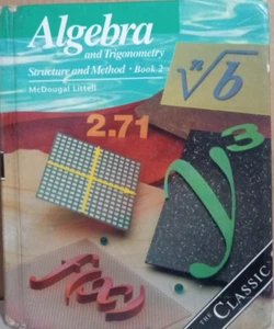 McDougal Littell Algebra & Trigonometrie -- Struktur & Methode - Buch 2 -- Hardcover - Bild 1 von 5
