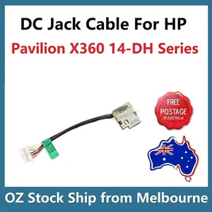DC Jack Power Socket Cable For HP X360 14-DH 14-DH0155TU 14-DH1071TU 14-dh0025TU - Picture 1 of 3