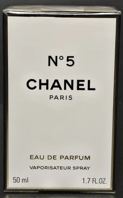 ​Chanel No 5 Eau de Parfum Vaporisateur спрей женщин 1,7 унц 50 мл - новый и запечатанный - Изображение 1 из 4