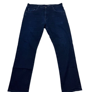 Jeans AG Adriano Goldschmied The Everett 36x34 ajustados rectos elásticos azul oscuro - Imagen 1 de 6