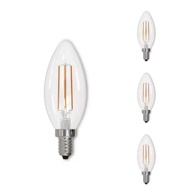 60 - Watt Equivalent Soft White Light B11 (E12) Candelabra Screw Base Dimmable C - Image 1 of 4