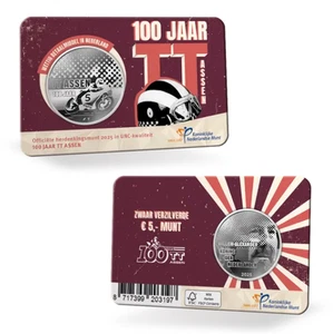 Coincard 5€ Euros Pays-Bas 2025 - 100 Ans Assen UNC - Imagen 1 de 1