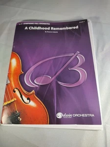 A Childhood Remembered Symphonic Full Orchestra Conductor Score Rossano Galante - Foto 1 di 7