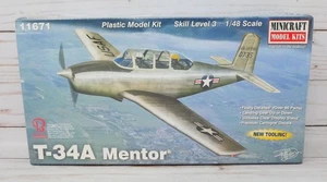 Minicraft Modellbausätze 111671, Beechcraft T-34 Mentor Flugzeug Bausatz, 1/48 versiegelt - Bild 1 von 9
