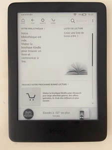 Amazon Kindle 10èm génération (J9G29R) - 8 Go, Wi-Fi, liseuse Ebook - 6" - Noir - Bild 1 von 3