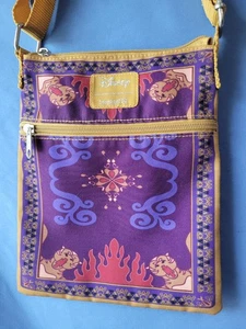 Disney Loungefly Purple Aladdin Crossbody Purse Magic Carpet Bag - Picture 1 of 15