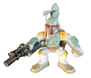 Boba Fett Hasbro Star Wars Playskool Galactic Heroes Jr LFL 2" Figure - Picture 1 of 7