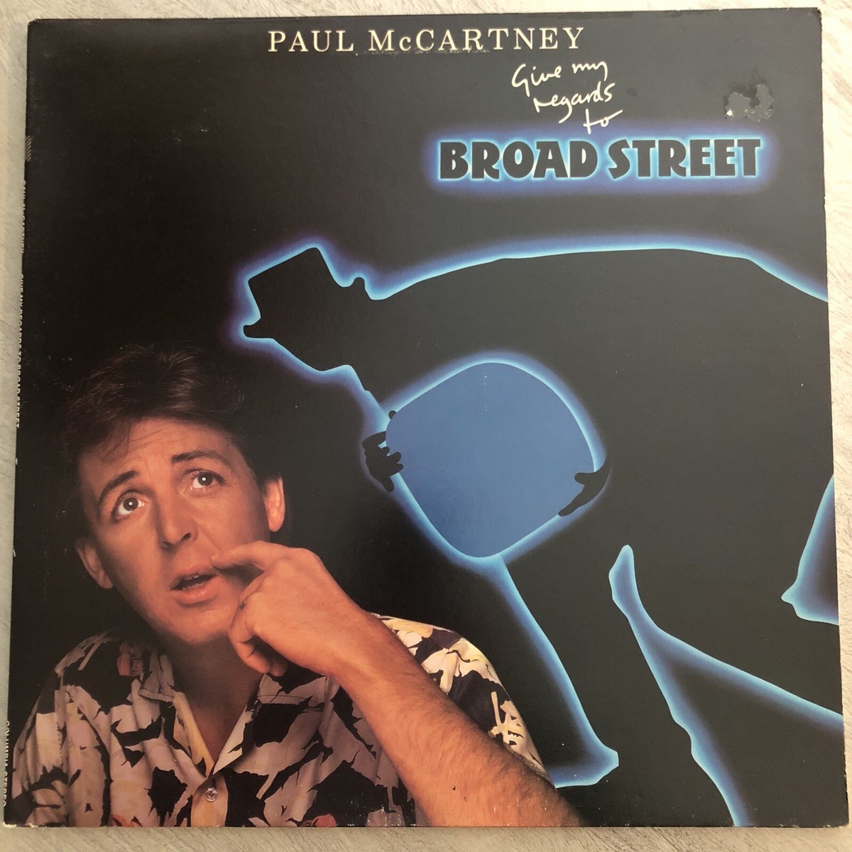 paul mccartney give my.. (RAREポスター送料込み)