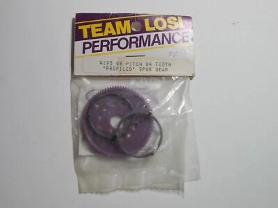 Engranaje Spur Losi 4195 48 Pitch 84 Dientes "Perfilado" - De Colección Team Losi RPS Parte Foto 1 de 4