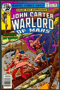 John Carter Warlord of Mars 23 FN/VF 7.0 Marvel 1979 - Picture 1 of 3