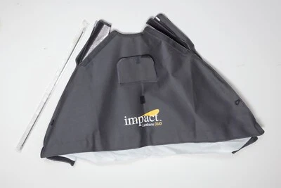 Impact Luxbanx Duo Small Strip Softbox (12 x 36") with fabric grid 12x36" - Image 1 of 4