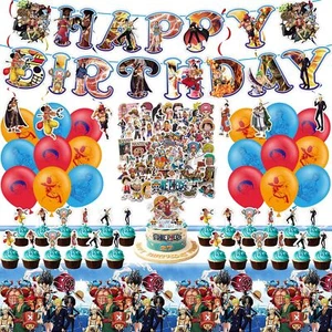98pcs Anime Birthday Party Supplies Party Decorations Include Stickers Birthd... - Picture 1 of 7
