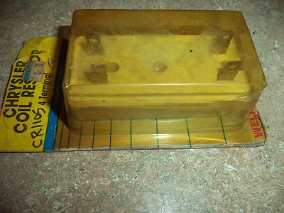 CR1105 RU-12 BALLAST RESISTOR 72-80 CHRYSLER DODGE 70-80 PLYMOUTH 72-79 DODGE TK - Image 1 of 2