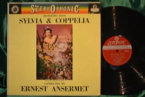 Delibes Coppella & Sylvia .Highlights Ansermet LP CS 6185 Blue Back  - Picture 1 of 3