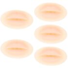 5 Pack Lip Mold Face to Practice Mouth Model Human