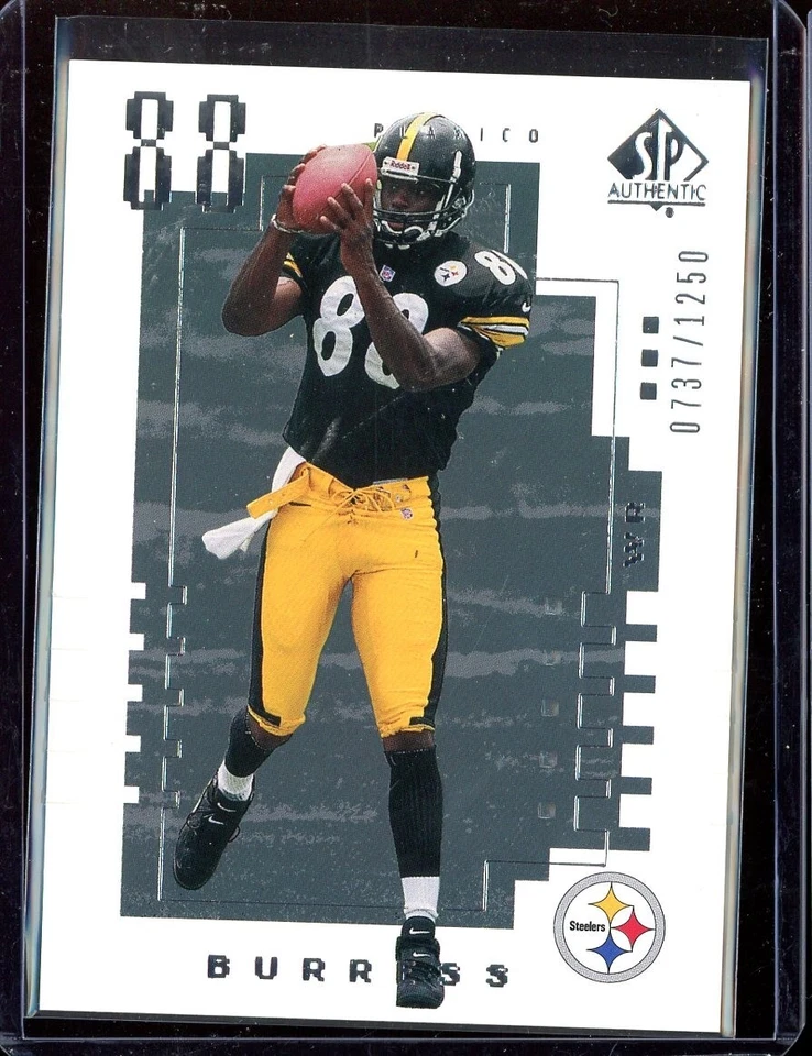 2000 SP Authentic Rookie #149 Plaxico Burress RC 0737/1250 - Image 1 of 1
