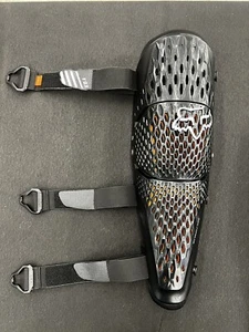 Fox Racing TITAN PRO D3O KNEE GUARD, CE (Black) READ DESCRIPTION - Picture 1 of 8