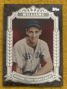 2014 Topps Before They Were Great #BG-22 ⚾️ Ted Williams ⚾️ Boston Red Sox ⚾️ - Picture 1 of 6
