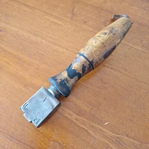 Vintage Cobblers Double Sided Edge Iron Size 12 11 Shoe Maker Leathercraft - Bild 1 von 12