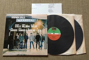 STEPHEN STILLS MANASSAS LP 1972 UK ATLANTIC 1ST A1D1B1C1 NICE COPY WITH POSTER - Picture 1 of 20