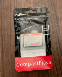 Memory Card 64GB High-Speed 120MB/S Read & Write SanDisk Ultra CompactFlash - Picture 1 of 2