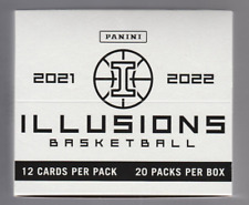 2021 -22 PANINI ILLUSIONS NBA CELLO FAT PACK BOX - 20 FACTORY SEALED PACKS
