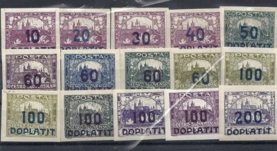 Stamps,  collection, Czechoslovakia - Image 1 of 4