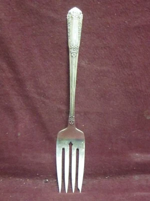 HORQUILLA ENSALADA INAUGURAL STERLING State House 6 1/4" 37g sin monograma   Foto 1 de 4