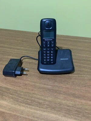 SAGEMCOM D142 - TELEFONO CORDLESS DECT NERO - Immagine 1 di 2