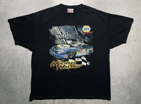 Vintage Michael Waltrip NASCAR T Shirt Cover