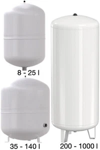 Cosmo Membran Druck Ausdehnungsgefäß Heizung 18 liter statt Reflex - Bild 1 von 2