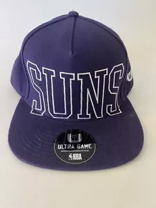 Phoenix Suns SnapBack Hat Ultra Game Block Ladders Purple & White Brand New OS - Picture 1 of 6