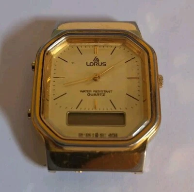 Lorus Analog Digital Men's Watch For Repairs  - Image 1 of 3