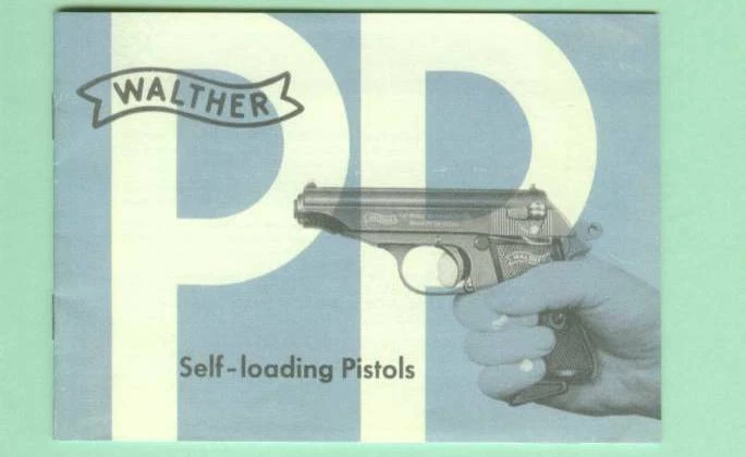 Walther Modelo PP PPK PP Deportivo Propietario Manual Reproducción Foto 1 de 1