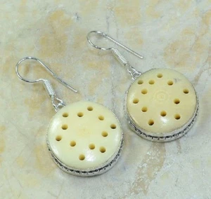 Fashion beautiful silver earrings set natural jasper stone ! Gift Jewelry & Love - Picture 1 of 1