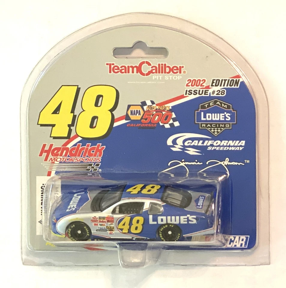 2002 Team Caliber Jimmie Johnson 1/64 Chevrolet Monte Carlo #48 Hendrick Lowes - Image 1 of 2